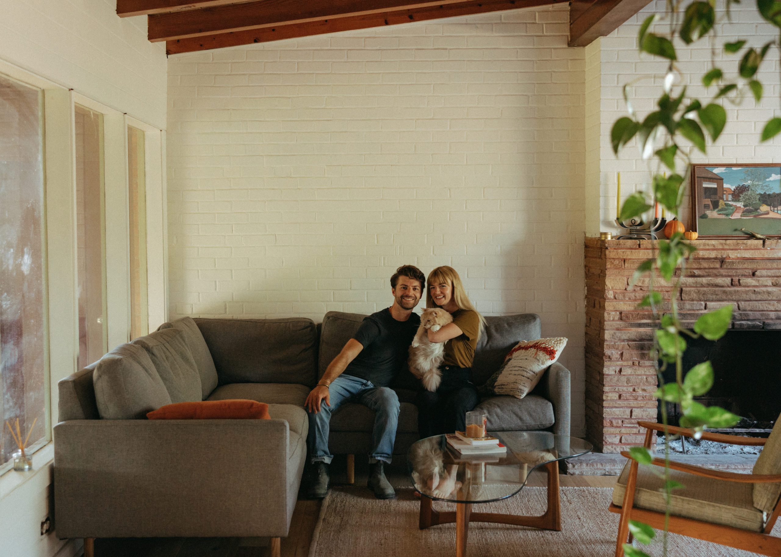 couple in arizona on couch